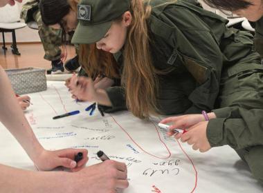«Сила в команде»: выпускники регионального филиала «ВОИН» подвели итоги на тренингах с психологом