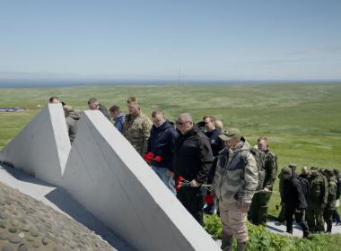 Директор Центра «ВОИН» посетил остров Шумшу, где создается военно-исторический мемориальный комплекс