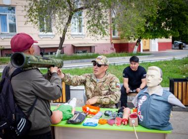 Филиал Центра «ВОИН» в Бурятии участвовал в книжном фестивале