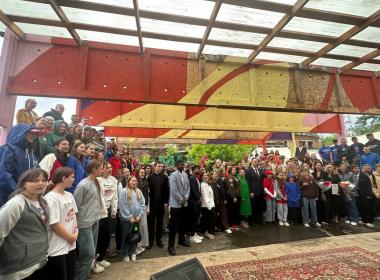 Курсанты Центра «ВОИН» встретились с врио губернатора Свердловской области Денисом Паслером