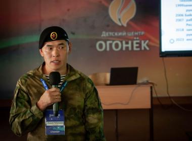 Инструктор Центра «ВОИН» в Бурятии рассказал курсантам, как служил во флоте