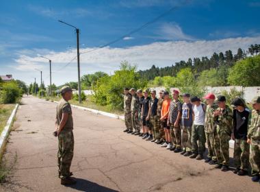 Филиал Центра «ВОИН» в Бурятии помогает казачеству проводить военно-спортивные игры для детей