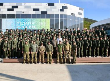 Центр «ВОИН» подвел итоги третьего сезона летних патриотических смен «Время юных героев»