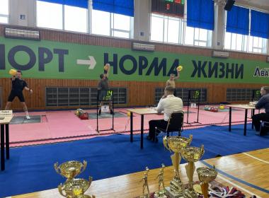 Команда курсантов Центра «ВОИН» стала чемпионом Хабаровского края по гиревому спорту