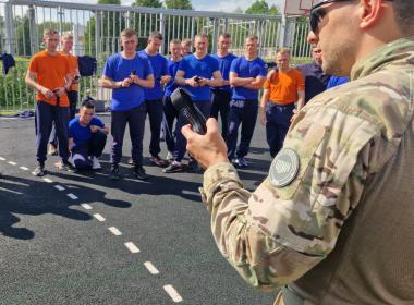 Центр «ВОИН» провел мастер-класс для курсантов Академии МЧС