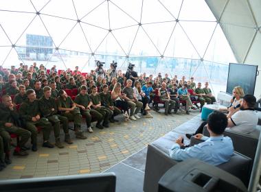 Пранкеров Вована и Лексуса «посвятили» в курсанты Центра «ВОИН» в Волгограде