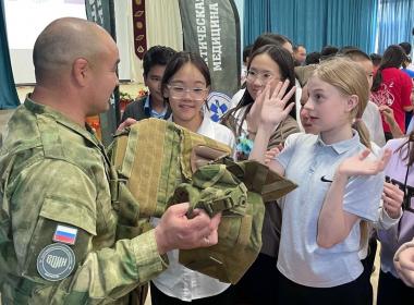 «Ярко и мощно»: Элистинские школьники оценили мастер-классы Центра «ВОИН»