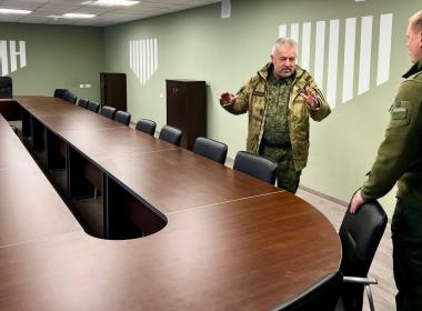 Сегодня проверил работу Центра «ВОИН» в Луганской Народной Республике