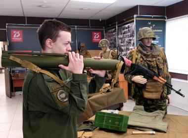 Курсанты Центра «ВОИН» посетили место, где рождаются настоящие бойцы