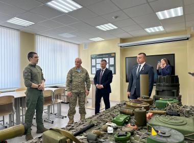 Председатель правления Движения Первых Артур Орлов посетил филиал Центра «ВОИН» в Свердловской области