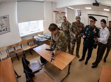 Центр «ВОИН» в Бурятии посетил генерал из Монголии